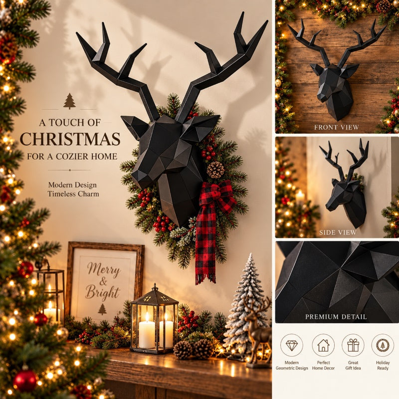Deer Head Decor : 6 Mounting Styles for Every Room (With Size Guide)