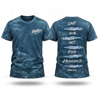 Personalized Cast Your Net Find Abundance T-Shirt