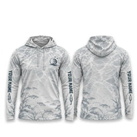 Personalized Underwater Fishing Water Ripple Hooded Long Sleeve Shirt