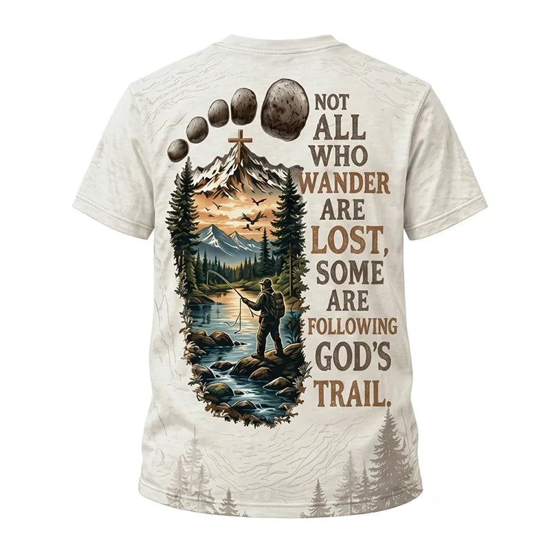 Faith Over Mountains Personalized Name Christian T-Shirt