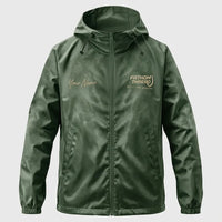Personalized It's Time To Go Fishing Fathom Thread Windbreaker Jacket
