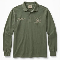 Things I Do in My Spare Time Fishing Polo Long Sleeve Shirt