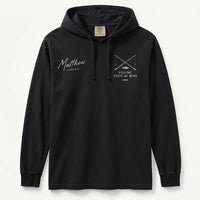 Things I Do in My Spare Time Fishing Hooded Long Sleeve Shirt