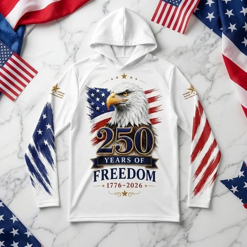 250 Years of Freedom American Eagle Hoodie