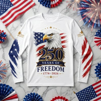 250 Years of Freedom American Eagle Long Sleeve Shirt
