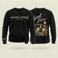 Fathom Threads Good Times Fishing Long Sleeve Shirt