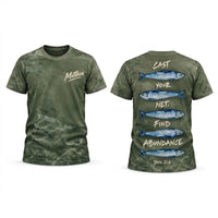Personalized Cast Your Net Find Abundance T-Shirt