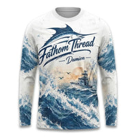 Fathom Thread Marlin Saltwater Adventure Long Sleeve Shirt