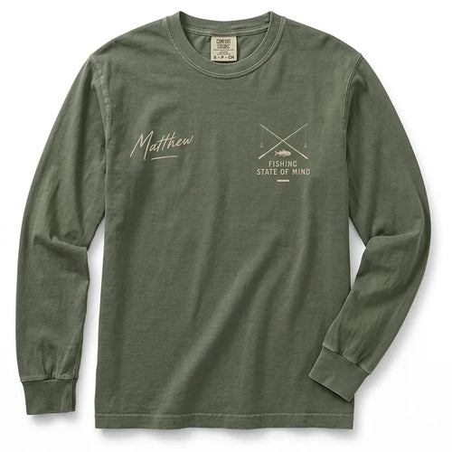 Things I Do in My Spare Time Fishing Long Sleeve Shirt
