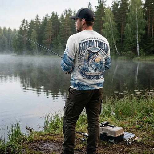 Fathom Thread Marlin Saltwater Adventure Sweater