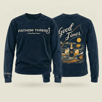 Fathom Threads Good Times Fishing Long Sleeve Shirt