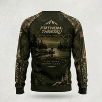 Fathom Thread Fish More Worry Less Fishing Sweater