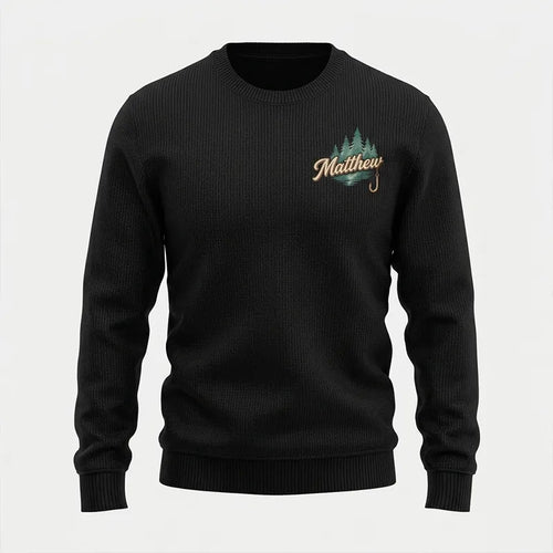 Personalized If You Think I Only Go Fishing Fishing Sweater