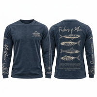 Personalized Fathom Threads Fishers of Men Christian Fishing Long Sleeve Shirt