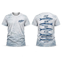 Personalized Cast Your Net Find Abundance T-Shirt