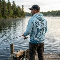 3D Fishing Deep Sea Marlin Ocean Design Hoodie