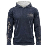 Personalized Fathom Threads Fishers of Men Christian Fishing Hooded Long Sleeve Shirt