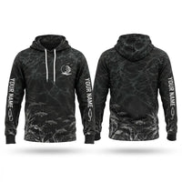 Personalized Underwater Fishing Water Ripple Hoodie