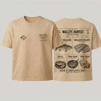 Walleye Fishing Fresh Local Sustainable T-Shirt