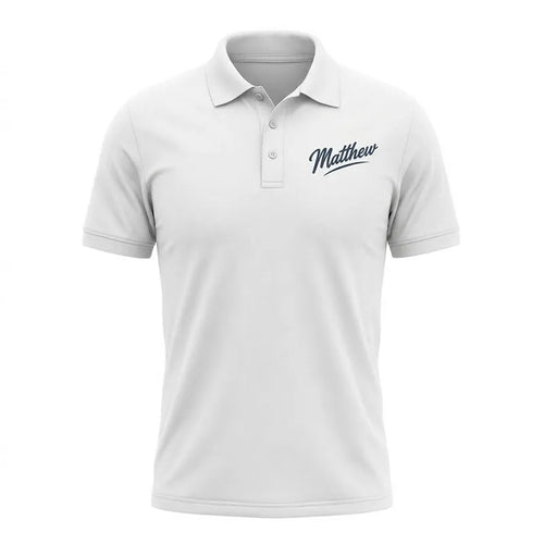 Personalized Matthew 4:19 Fishers of Men Christian Fishing Polo Shirt