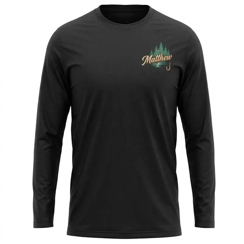Personalized If You Think I Only Go Fishing Fishing Long Sleeve Shirt