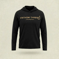 Fathom Threads Good Times Fishing Hooded Long Sleeve Shirt