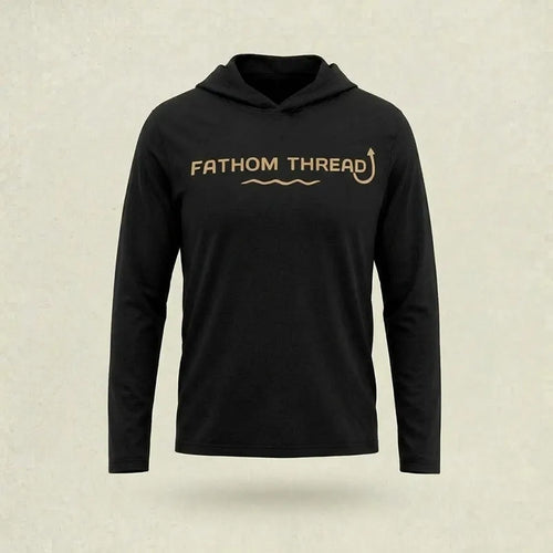 Fathom Threads Good Times Fishing Hooded Long Sleeve Shirt