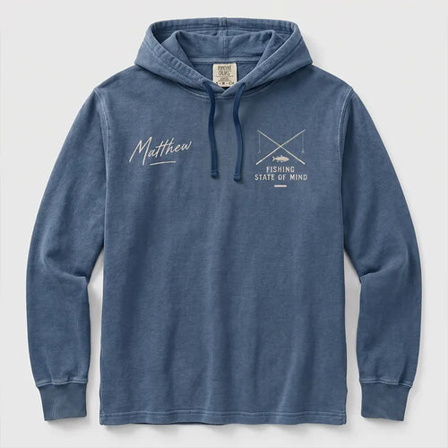 Things I Do in My Spare Time Fishing Hooded Long Sleeve Shirt