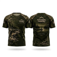 Fathom Thread Fish More Worry Less Fishing T-Shirt