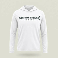 Fathom Threads Good Times Fishing Hooded Long Sleeve Shirt