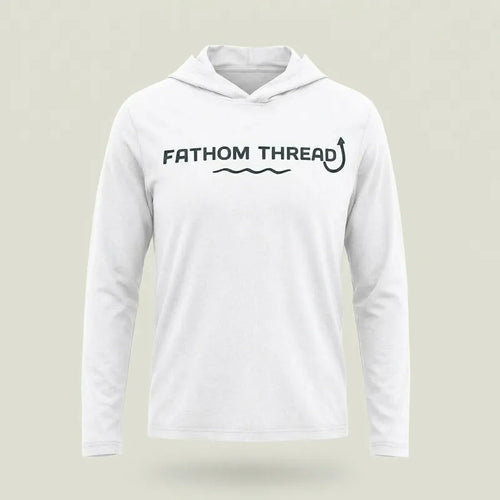 Fathom Threads Good Times Fishing Hooded Long Sleeve Shirt
