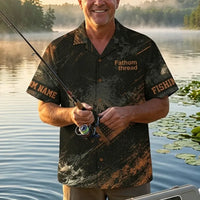 A Bad Day Of Fishing Is Better Than A Good Day At Work Fishing Hawaiian Shirt