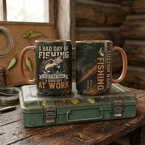 A Bad Day Of Fishing Is Better Than A Good Day At Work Fishing Mug