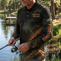 A Bad Day Of Fishing Is Better Than A Good Day At Work Fishing Polo Long Sleeve Shirt