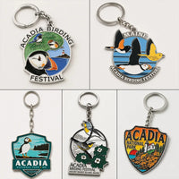 Acadia Birding Festival Acrylic Keychain
