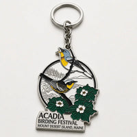 Acadia Birding Festival Acrylic Keychain