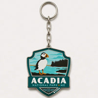 Acadia Birding Festival Acrylic Keychain