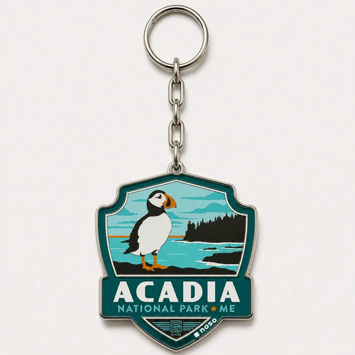 Acadia Birding Festival Acrylic Keychain