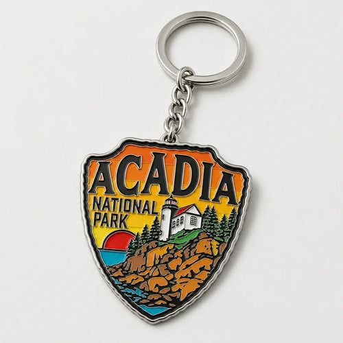 Acadia Birding Festival Acrylic Keychain