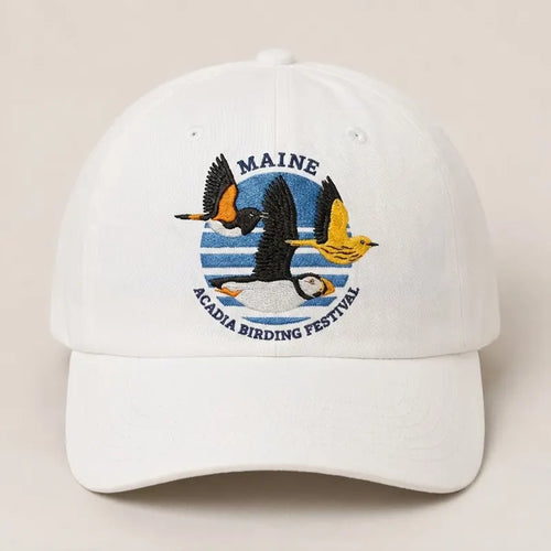 Acadia Birding Festival Embroidered Cap