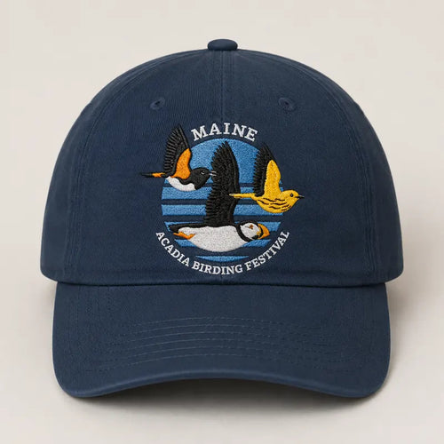 Acadia Birding Festival Embroidered Cap