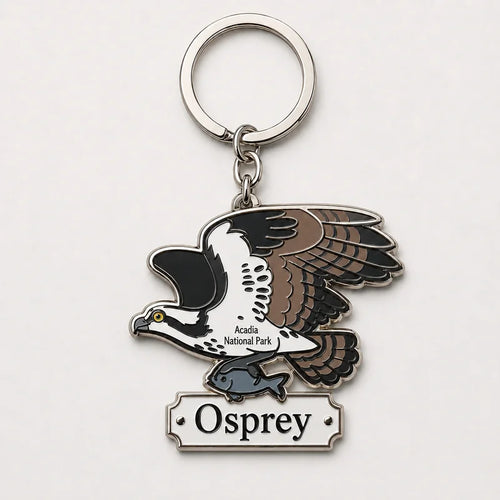 Acadia National Park Birds of Prey Acrylic Keychain