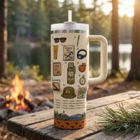 Acadia National Park Camping Checklist Tumbler