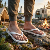 Acadia National Park Camping Flip Flops