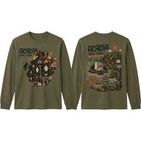 Acadia National Park Illustrated Map Sweater