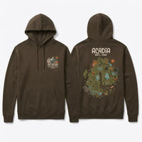 Acadia National Park Map Hoodie