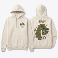 Acadia National Park Map Hoodie