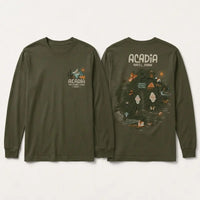 Acadia National Park Map Sweater