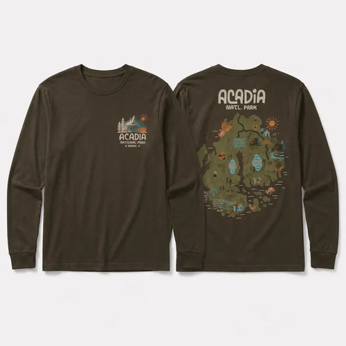 Acadia National Park Map Sweater