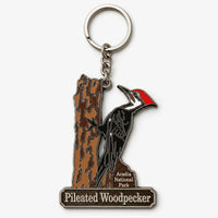 Acadia National Park Pileated Woodpecker Acrylic Keychain